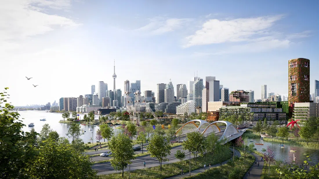 Biidaasige Park, Ookwemin Minising (ehemals Villiers Island), Toronto