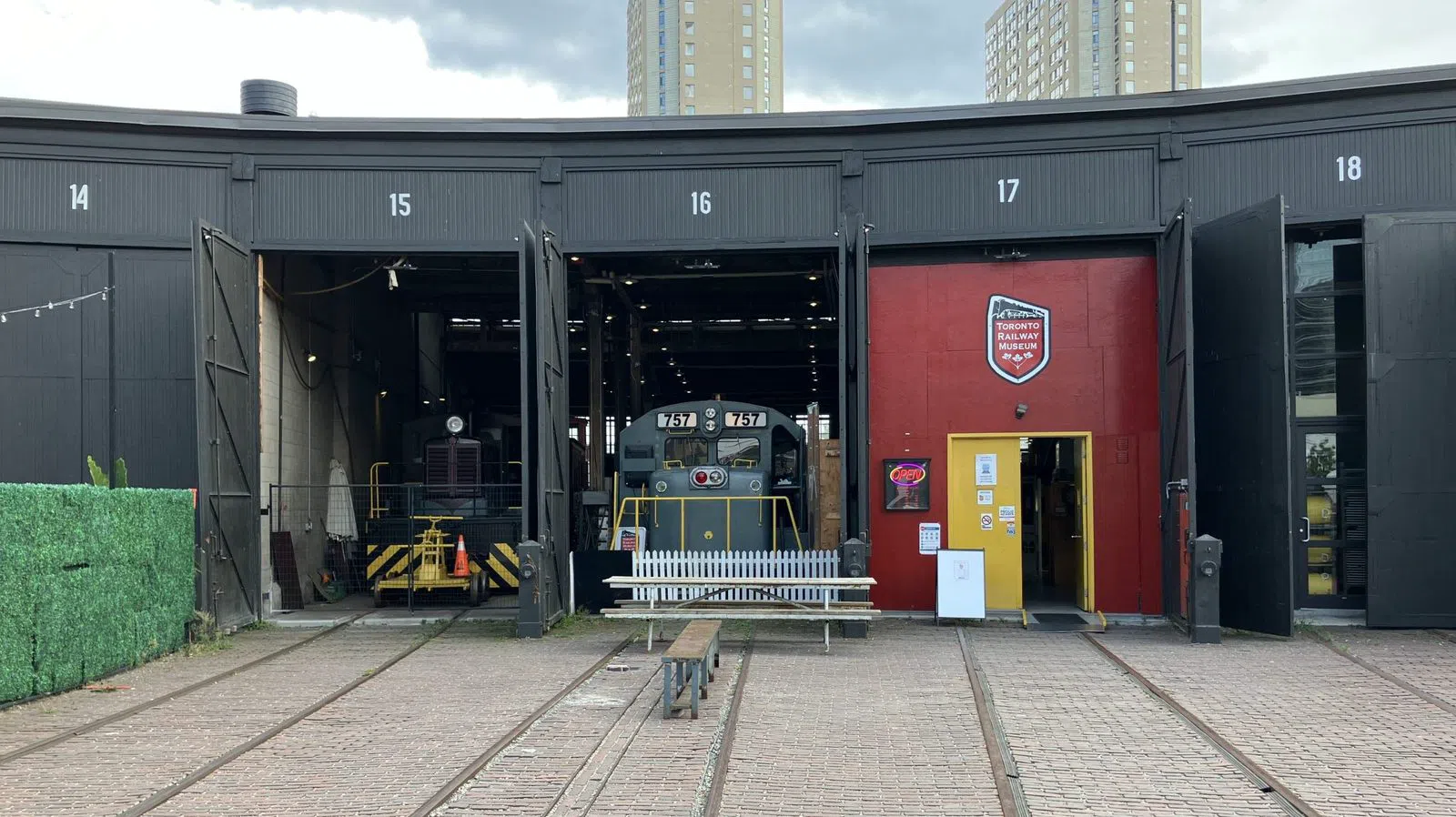 Roundhouse Park and the Toronto Railway Museum, Toronto